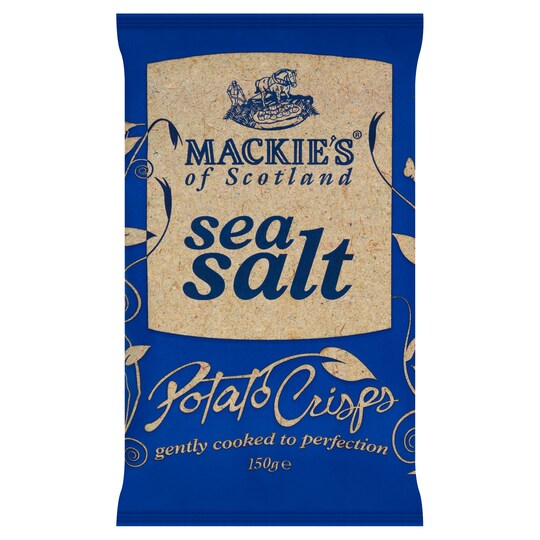 Mackies Sea Salt Crisps 150G Tesco Groceries