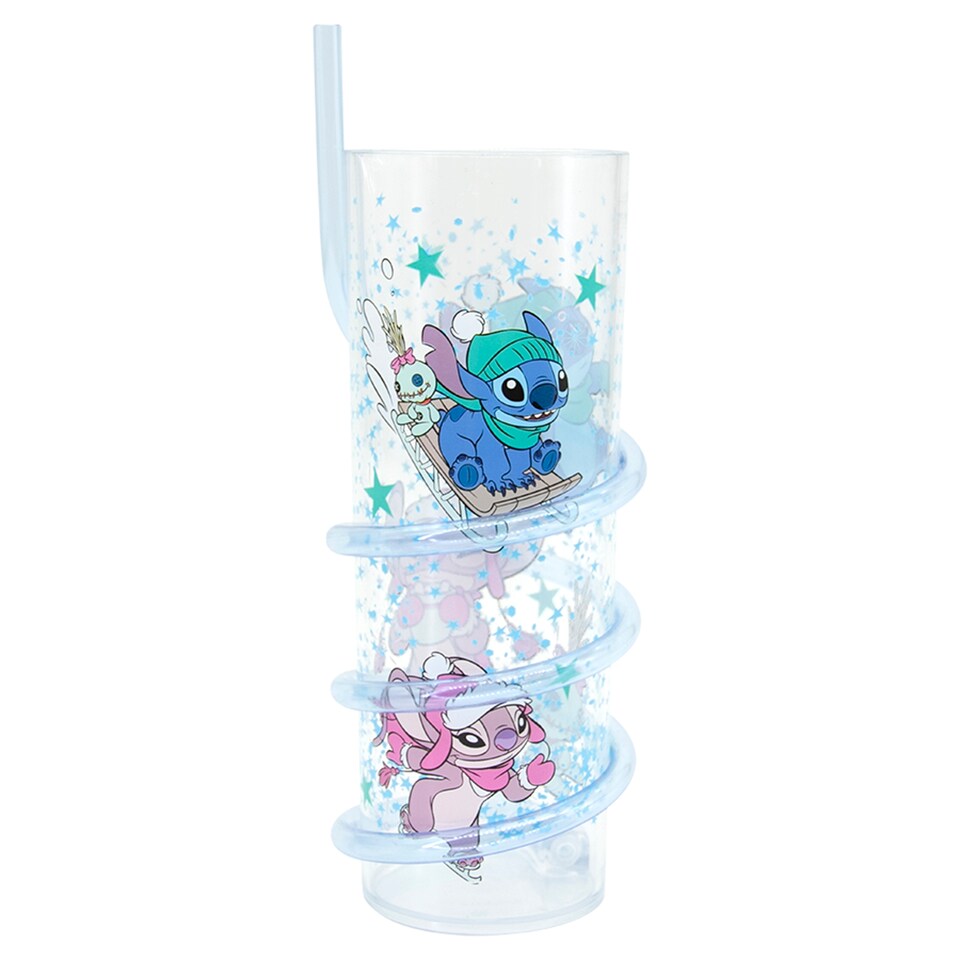 Tesco Disney Stitch Swirly straw