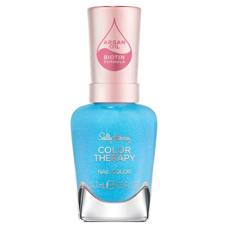 image 1 of Sally Hansen Colour Therapy Nail Polish - 445 Pacific Peace 14.7ml