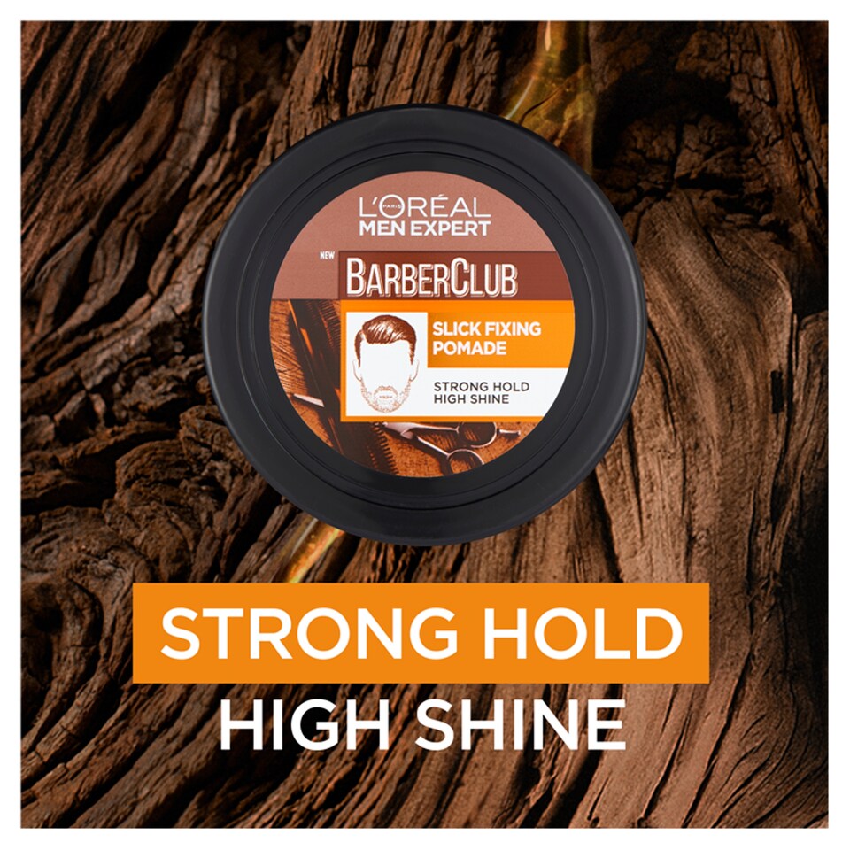 image 1 of L'Oreal Men Expert Barber Club Slicked Hair Fixing Wax 75ml