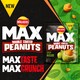 image 2 of Walkers Max Double Coated Peanuts Spicy Wasabi Sharing Bag 175g