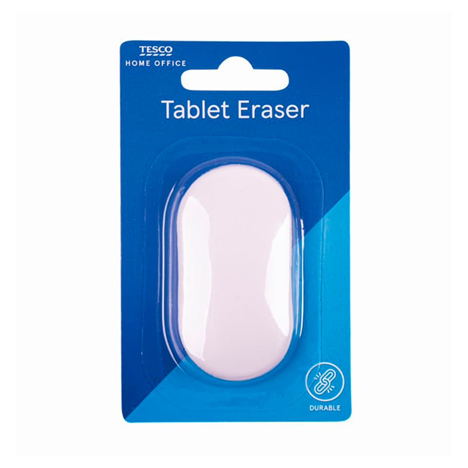 Tesco Tablet Eraser Assortment