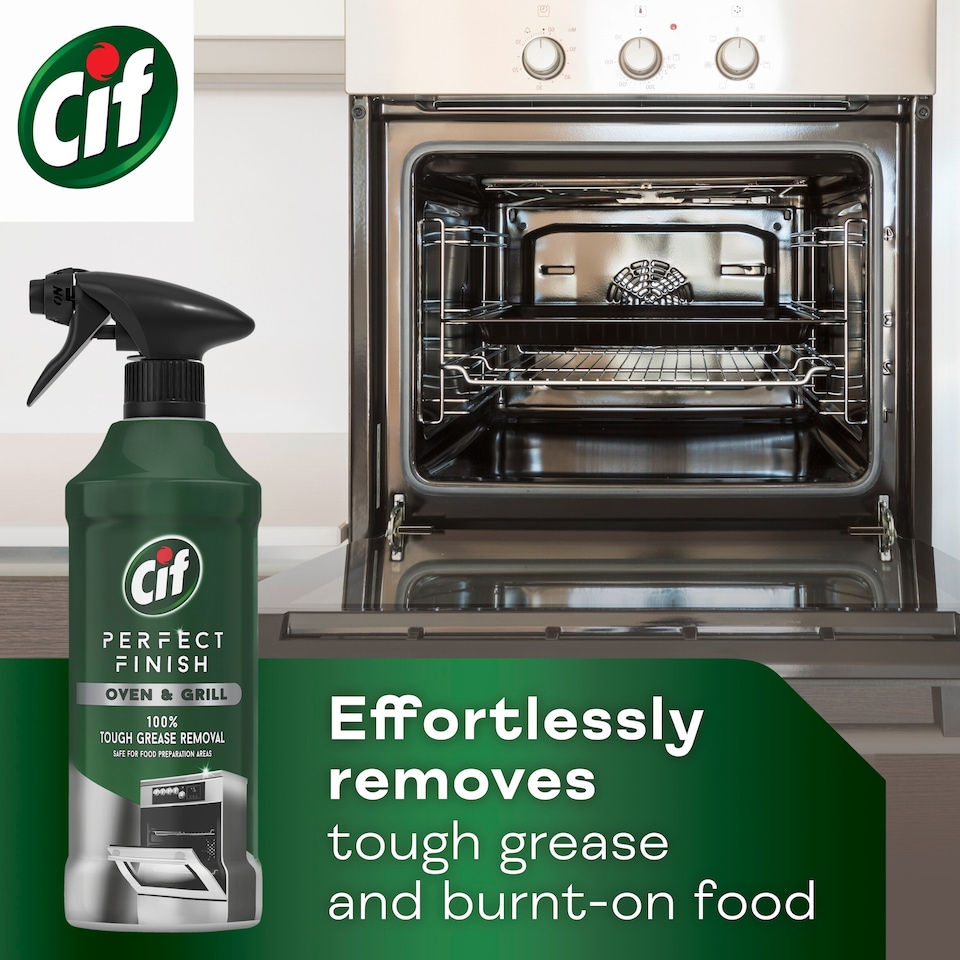 image 1 of Cif Perfect Finish Oven Spray Cleaner 435Ml
