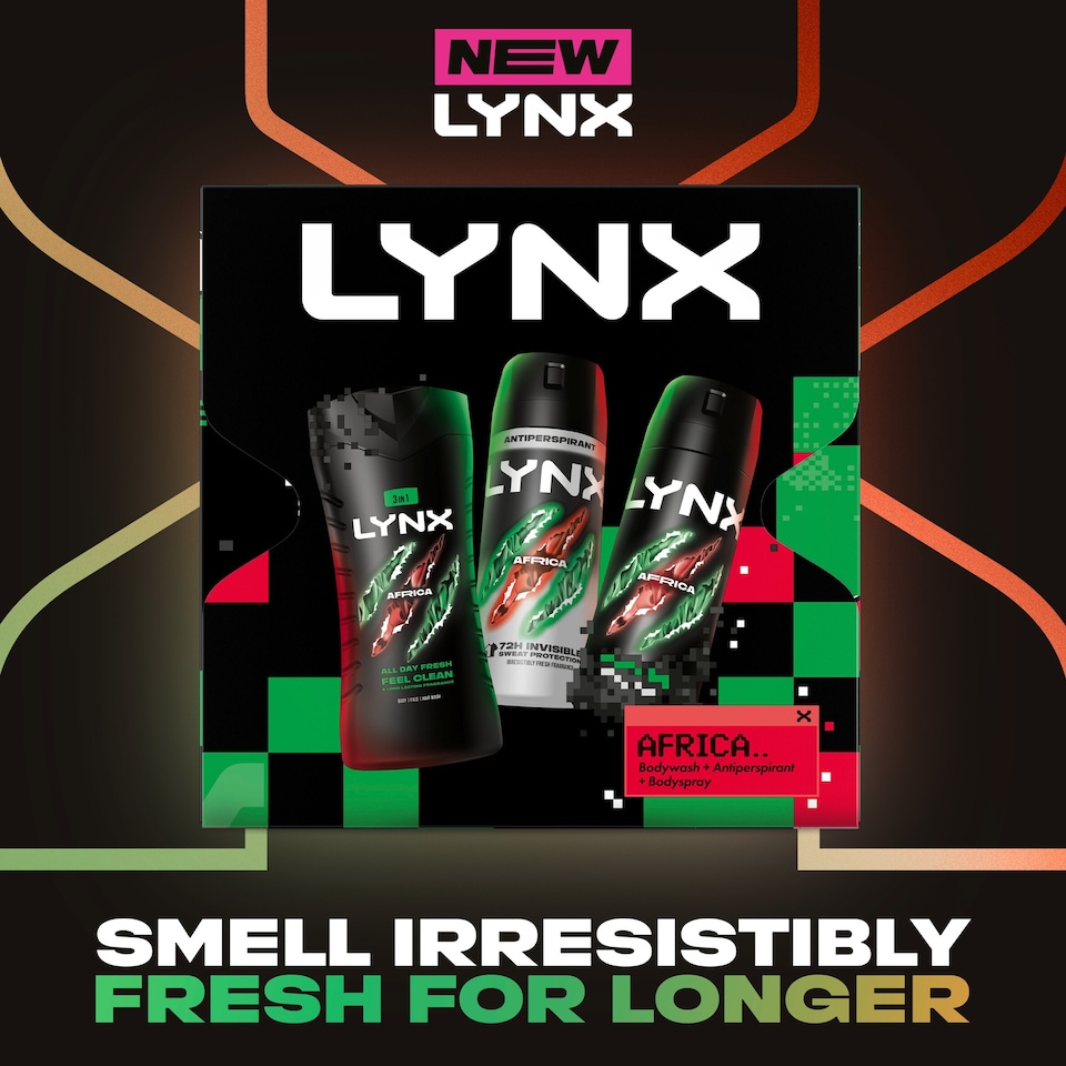 image 1 of Lynx Africa Trio Gift Set
