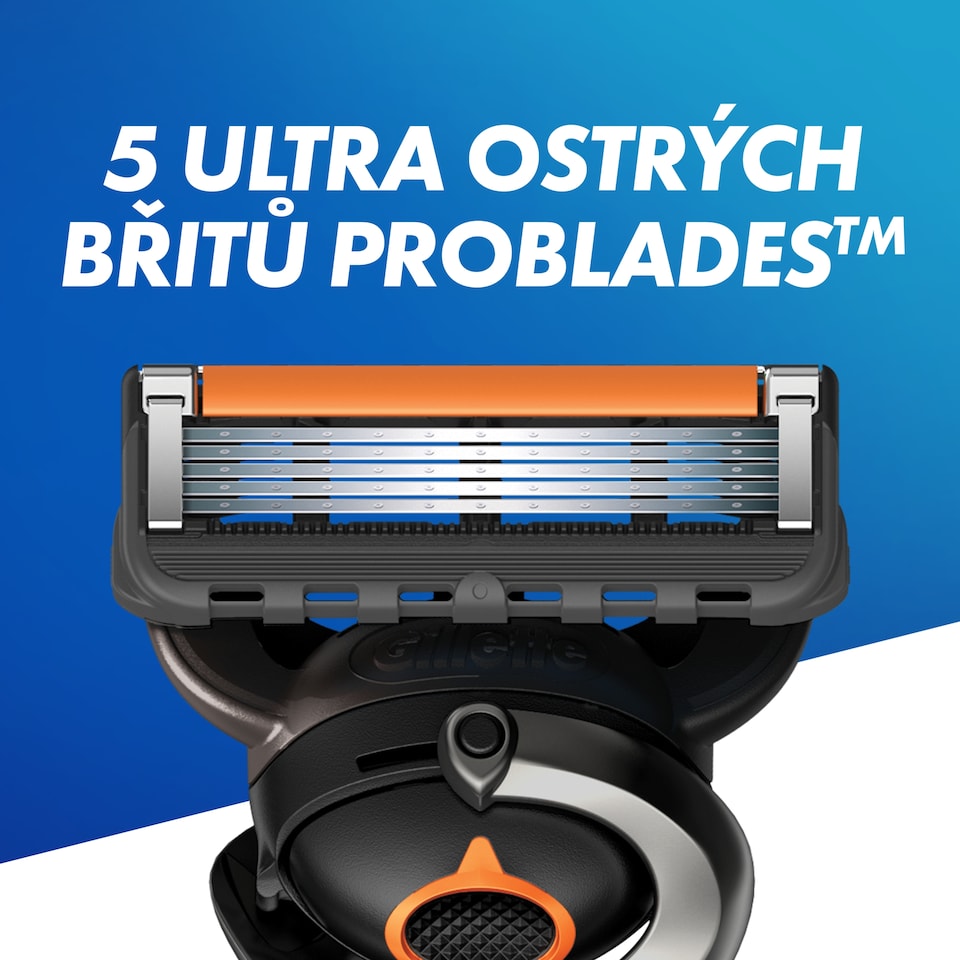 Obrázek 1 pro produkt Gillette ProGlide Náhradní Holicí Hlavice Pro Muže, 8 Náhradních Holicích Hlavic