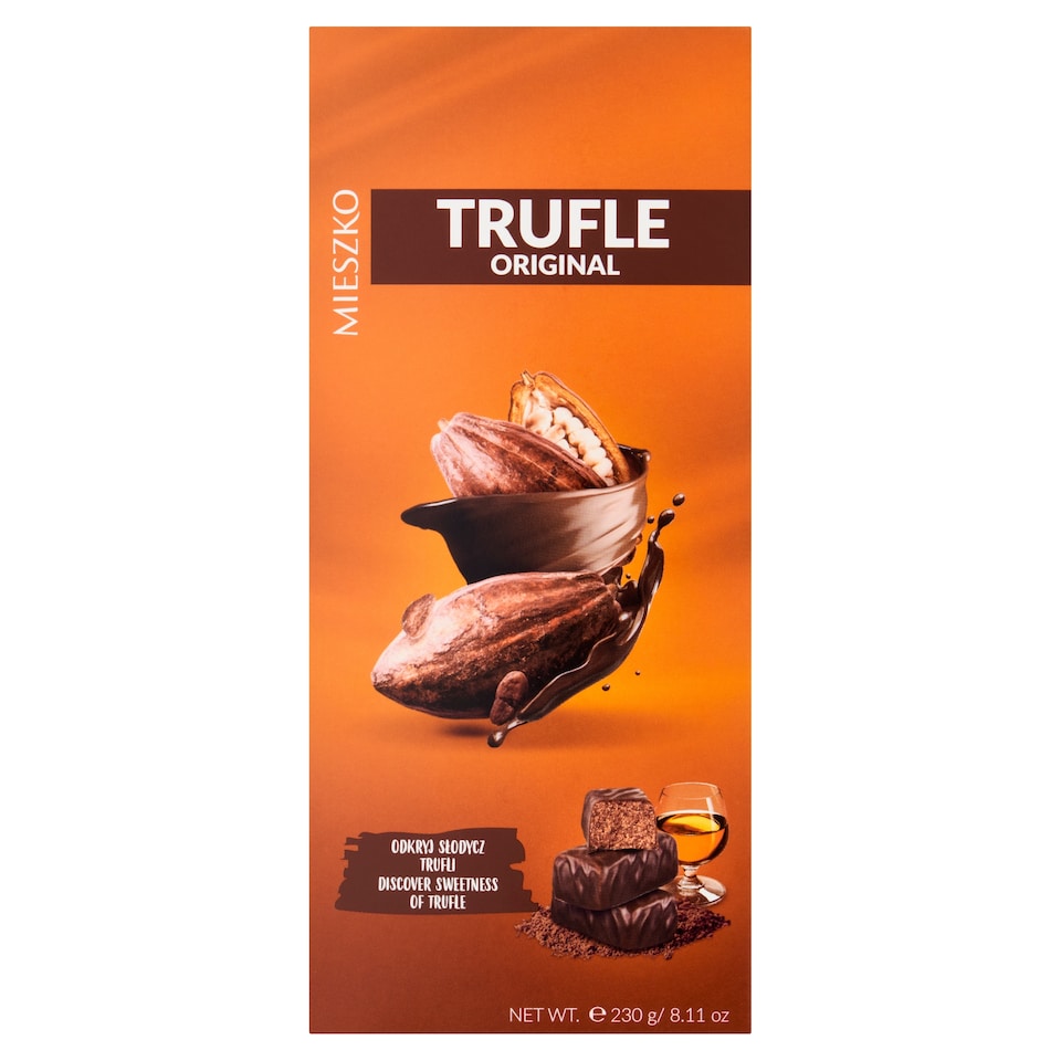 Mieszko Original Chocolate Truffles with Rum 230g