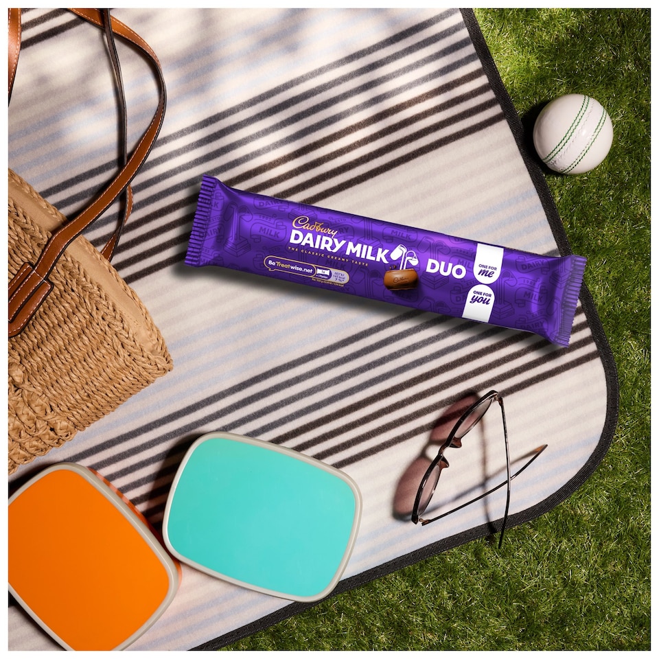 image 1 of Cadbury Dairy Milk Chocolate Duo Bar 54.4g