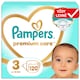 Obrázek 1 pro produkt Pampers Premium Care Velikost 3, 120 Plenek, 6kg-10kg