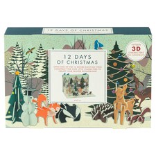 12 Days Animal Construction Calendar