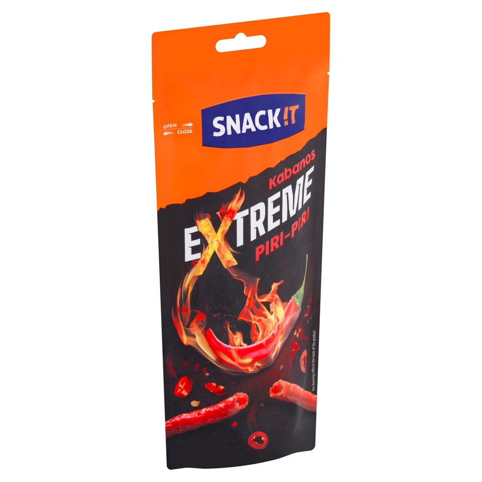 Snack !t Kabanos s náplní s piri-piri papričkou 95g
