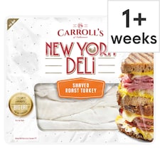 Carroll's New York Deli Shaved Roast Turkey 90G
