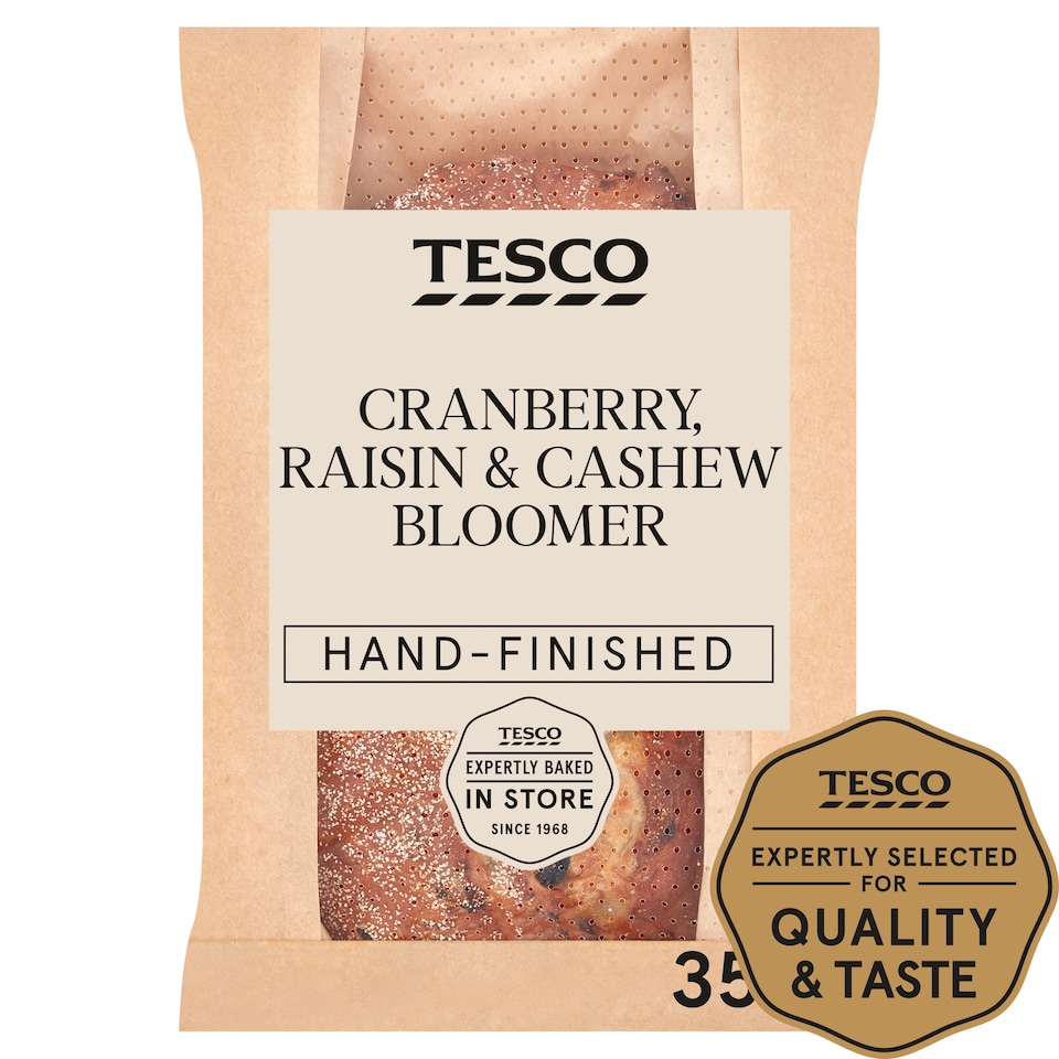 image 1 of Tesco Cranberry, Cashew & Raisin Bloomer