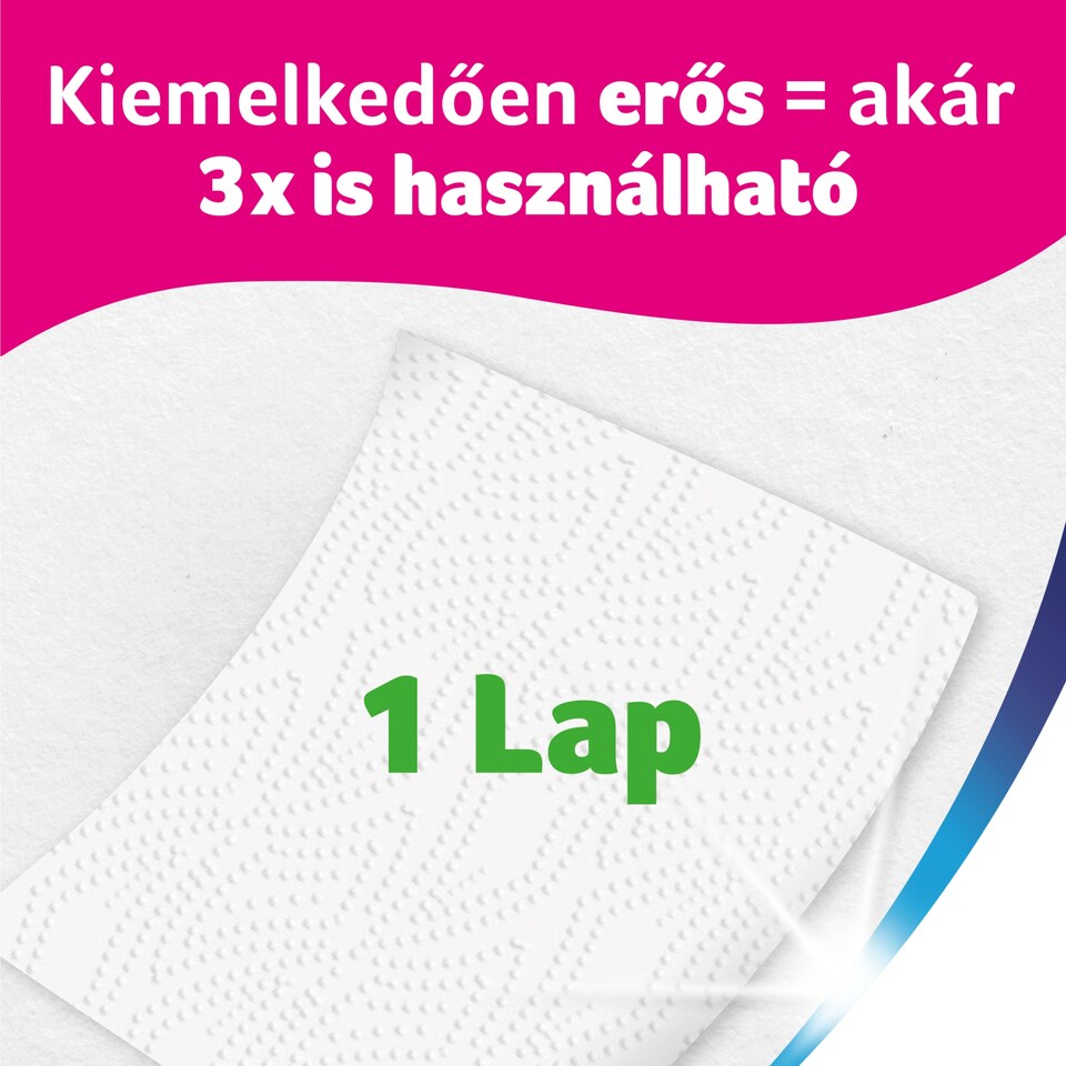 image 1 of Zewa Wisch & Weg eXtra Lang Design Household Towels 2 Ply 2 Rolls