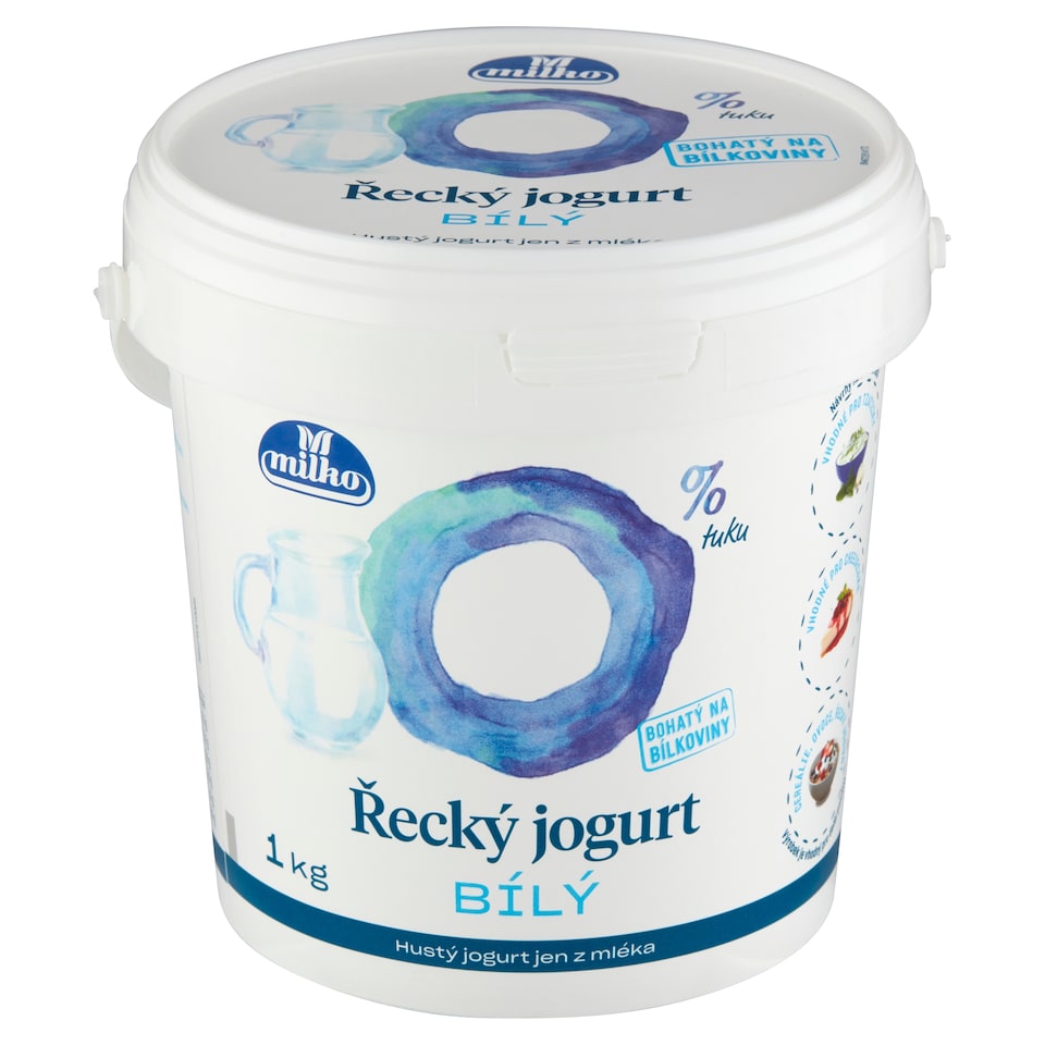 Milko Non-Fat White Yoghurt 1 kg