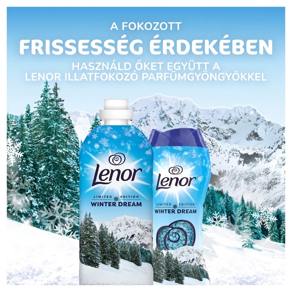 Lenor Textilöblítő 59 Mosáshoz, Winter Dream  1. kép