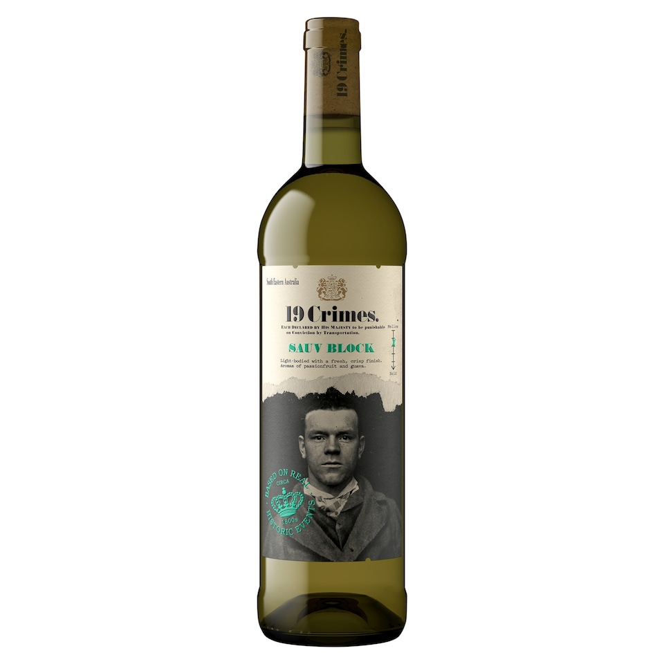 image 1 of 19 Crimes Sauvignon Block Sauvignon Blanc 750Ml