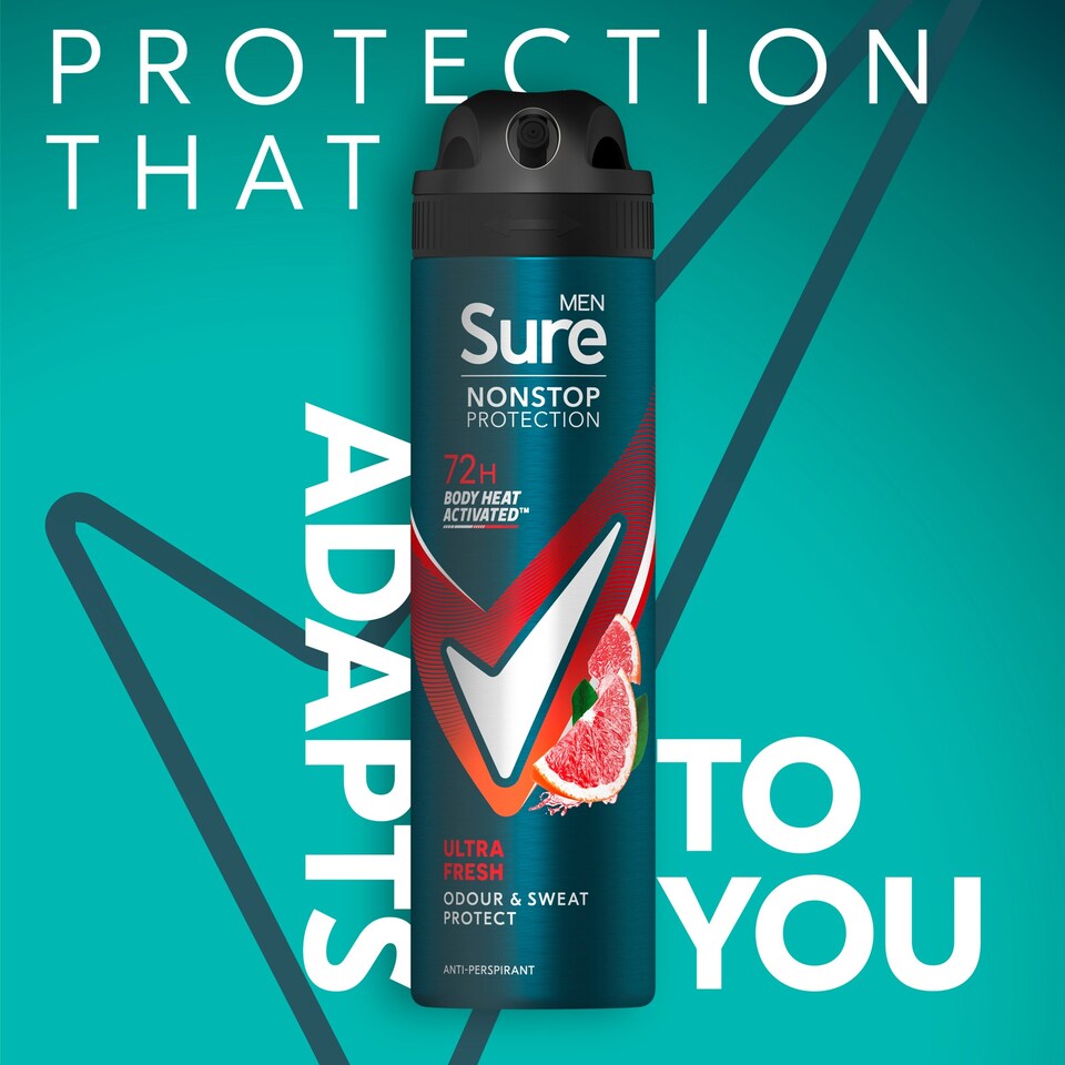 image 1 of Sure Men 72h Ultra Fresh Antiperspirant Deodorant 150ml