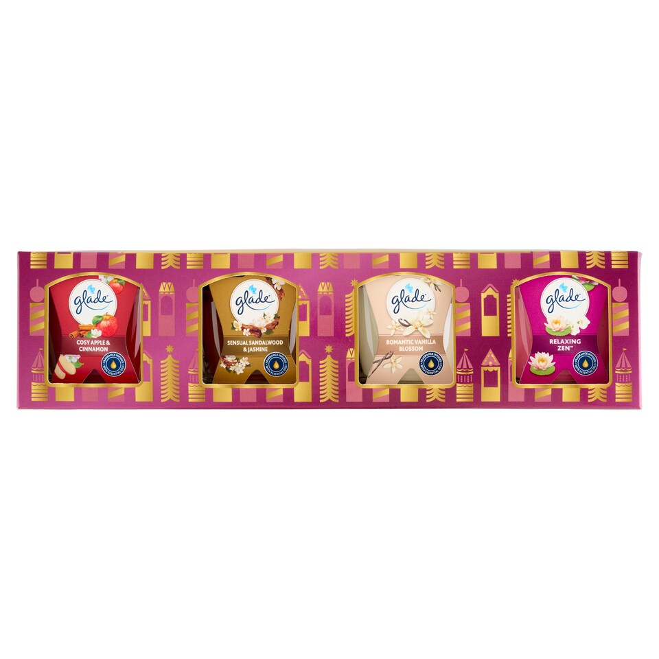 Obrázek 1 pro produkt Glade Parfémovaná svíčka 4 x 70g (280g)