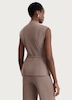 image 3 of F&F Belted Sleeveless Peplum Hem Co-ord Top in Mink
