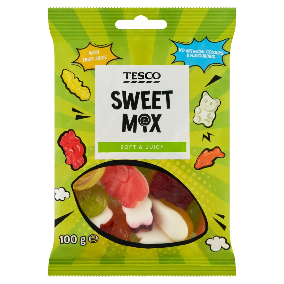 Tesco Želé s ovocnými příchutěmi 100g