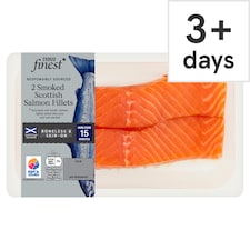 Tesco Finest Smoked Scottish Salmon Fillets 240g