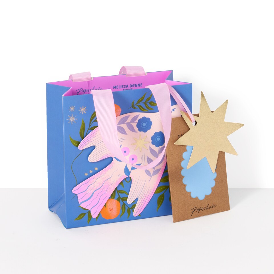 image 1 of Paperchase x Melissa Donne Studio Mother's Day Small Gift Bag