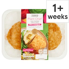 Tesco Plant Chef 2 No-Chicken Garlic Kievs 270G