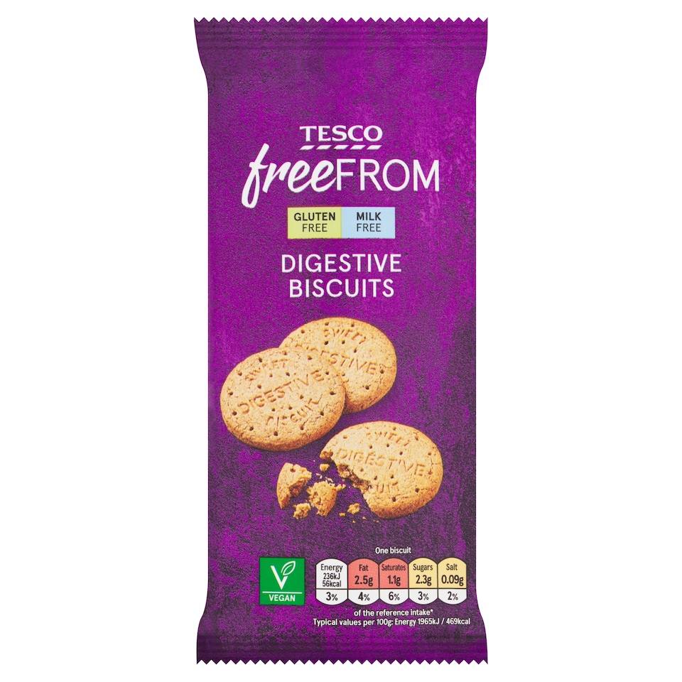 Tesco Free From Digestives 188g