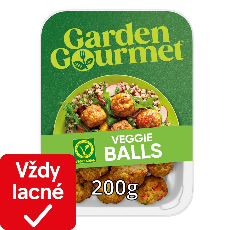 Garden Gourmet GUĽKY ZELENINOVÉ vegetarian 200 g