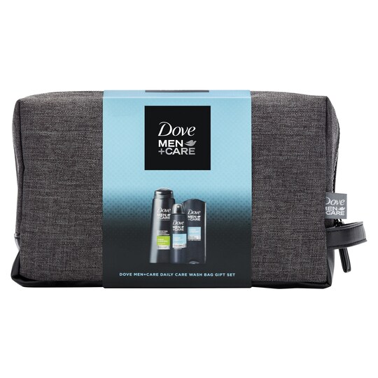 Dove Men+Care Daily Care Washbag Gift Set Tesco Groceries