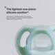 image 4 of Tommee Tippee Ultra-light Soothers, 6-18m,  Pack of 2