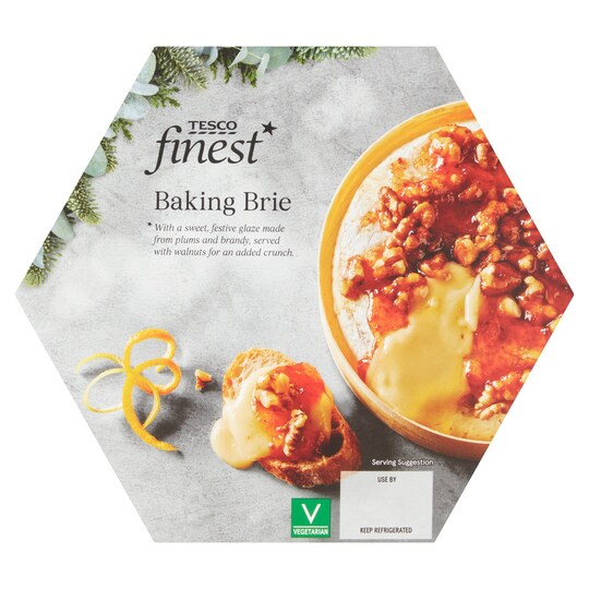 Tesco Finest Baking Brie 600G Tesco Groceries