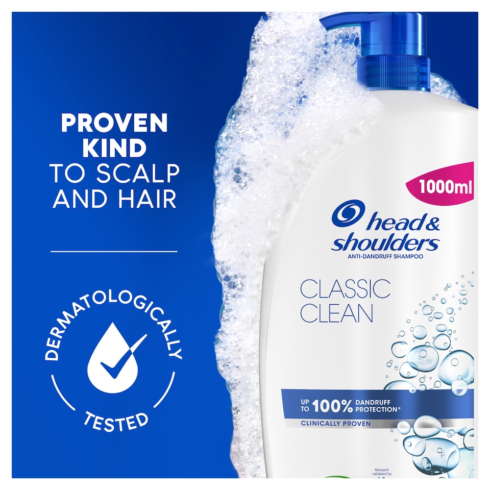 image 1 of Head & Shoulders Classic Clean Shampoo 1L