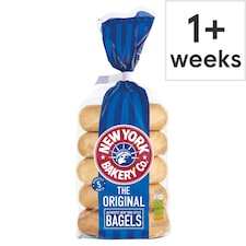 New York Bakery Co The Original Bagels 5 Pack