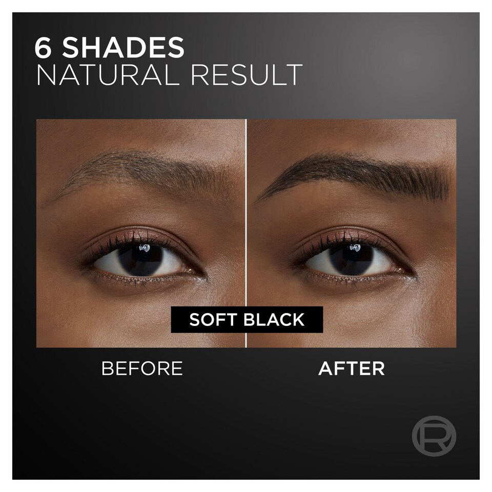 image 1 of L'Oréal Paris Faux Brow Tint Pen, Soft Black, 1ml