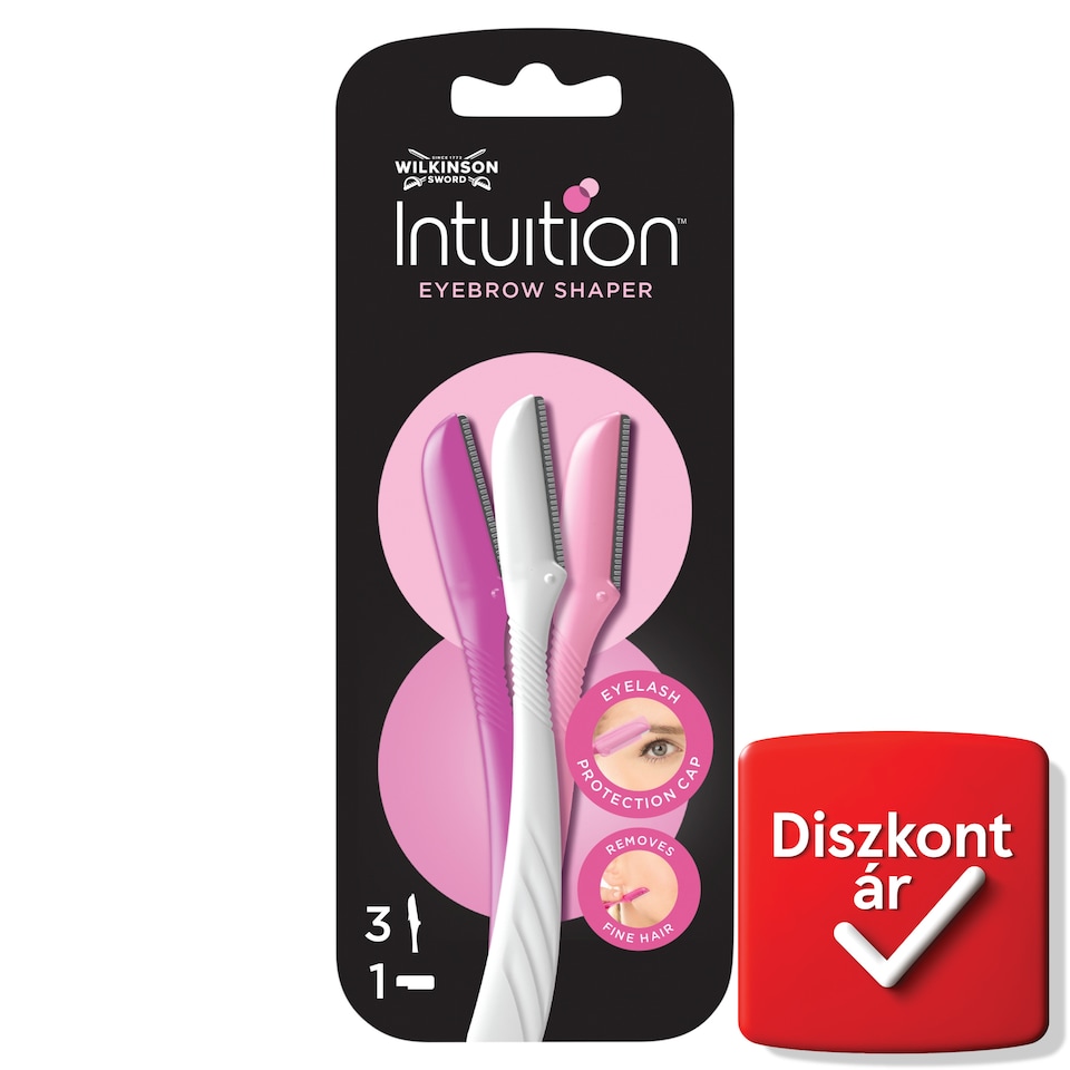 Wilkinson Sword Intuition Eyebrow Shaper 3 pcs