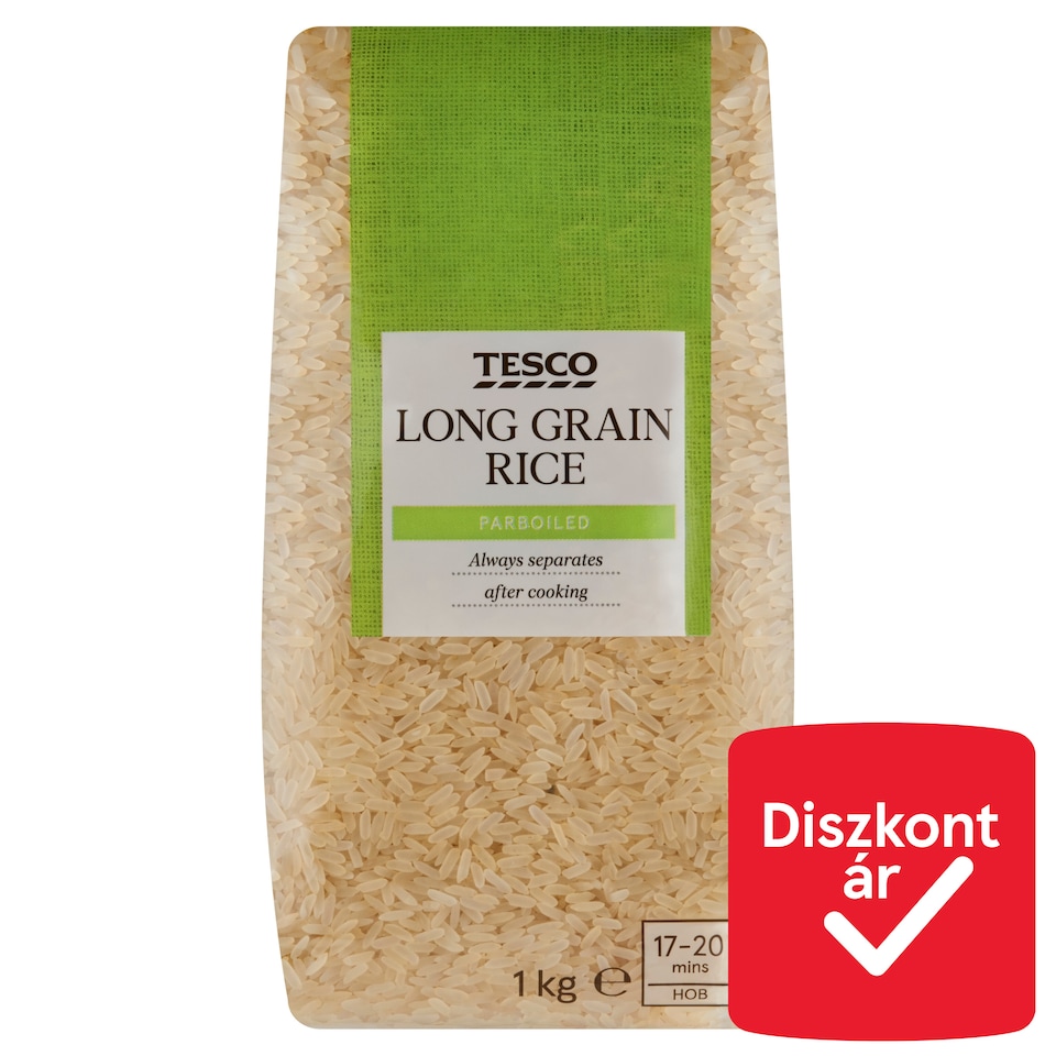 Tesco Parboiled Long Grain Rice 1 kg