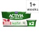 image 1 of Activia Gut Health Kefir - Strawberry & Raspberry 2 x 150g