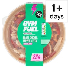 Gym Fuel Roast Chicken, Pepper & Feta Protein Bowl 300g
