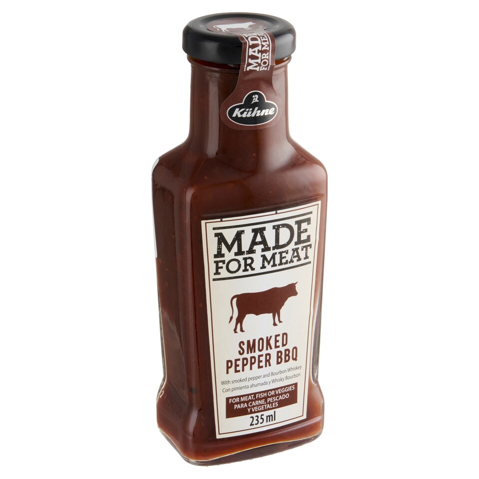 image 1 of Kühne Made for Meat Smoked Pepper BBQ 235ml