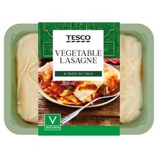 Tesco Italian Vegetable Lasagne 450G