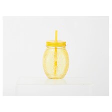Tesco Lemon Shaped Drinking Jar