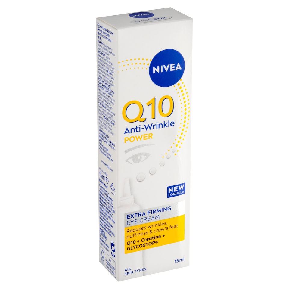 obrázok 1 z Nivea Q10 Power Spevňujúci očný krém proti vráskam 15 ml