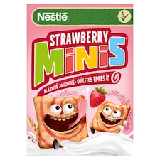 Nestlé Strawberry Minis cereálie 375g