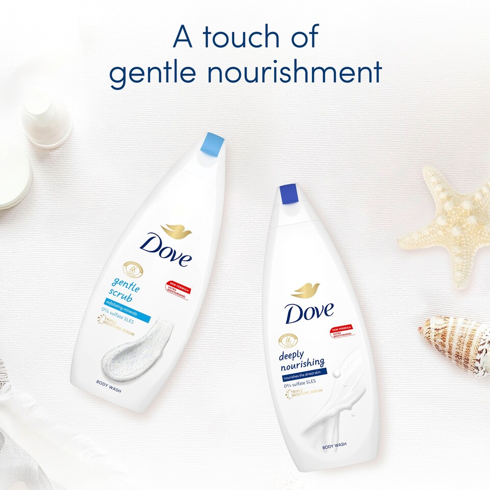 image 1 of Dove Gently Nourishing Bodywash Collection