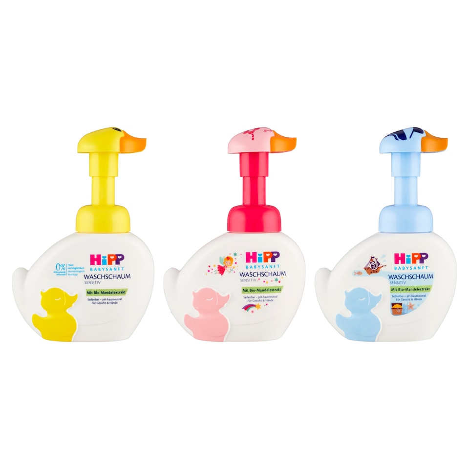 image 1 of HiPP Babysanft Foam for Washing 250ml
