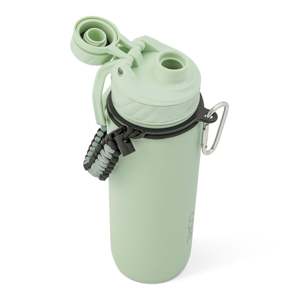 image 1 of Core Kitchen Sage Zenith Paracord Handle Chugger Water Bottle 946ML