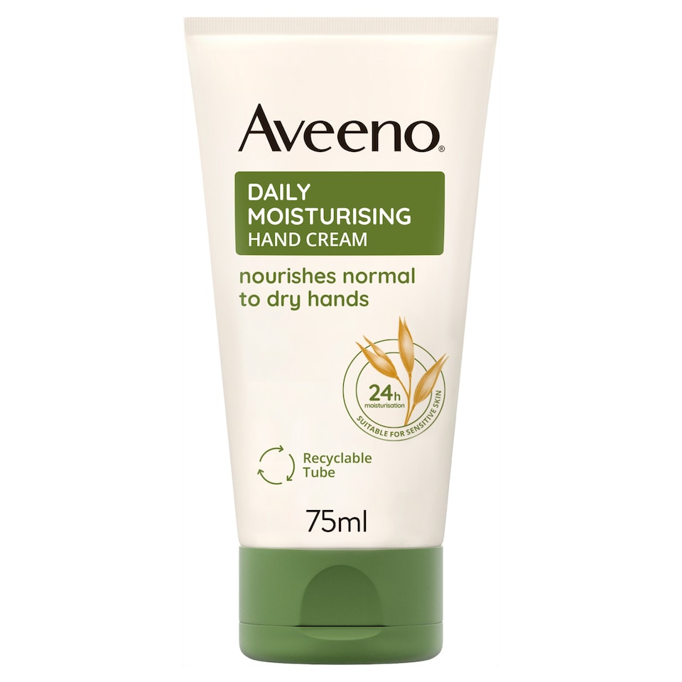 image 1 of Aveeno Daily Moisturising Hand Cream Moisturiser Sensitive Skin 75ml