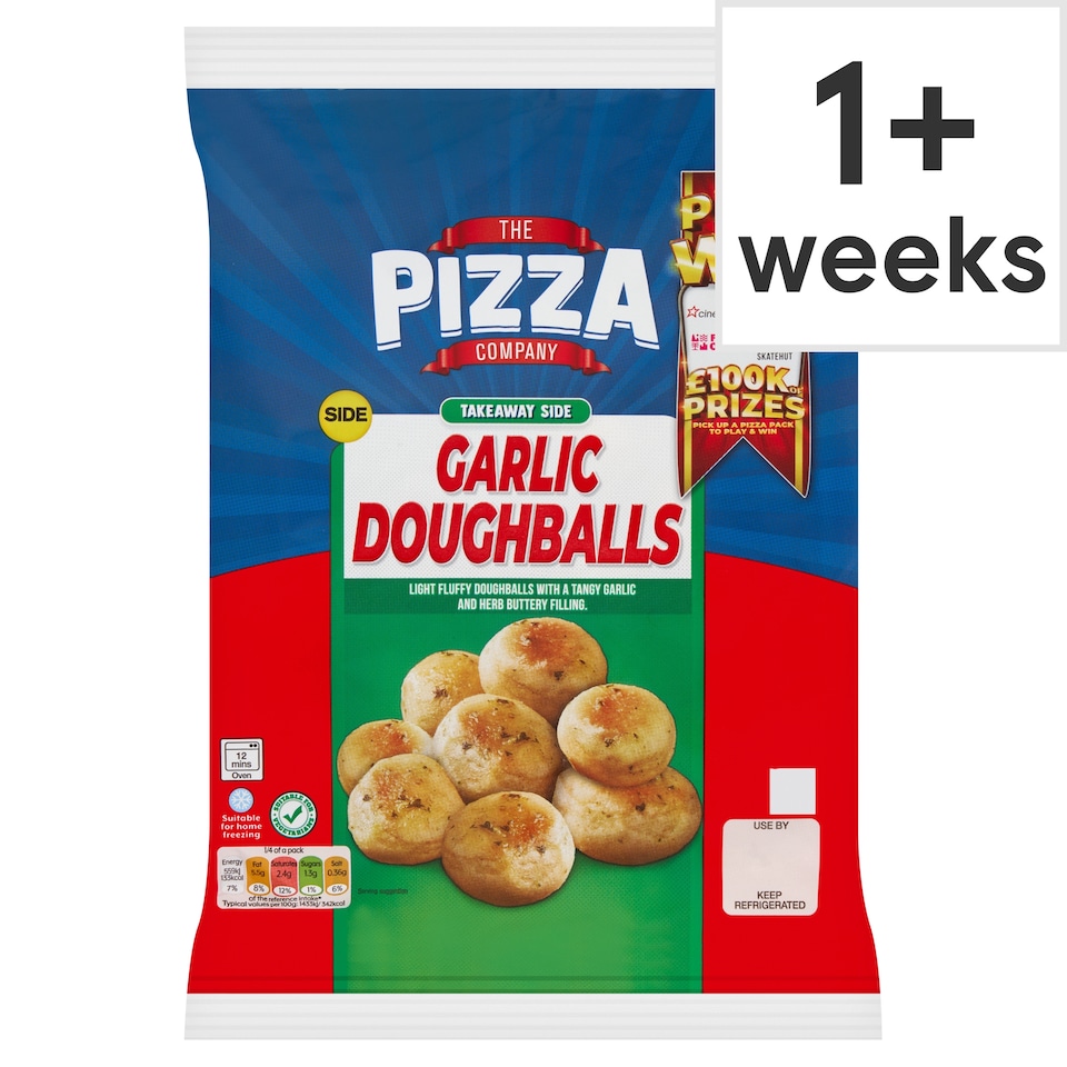The Pizza Company Garlic Doughballs 165G