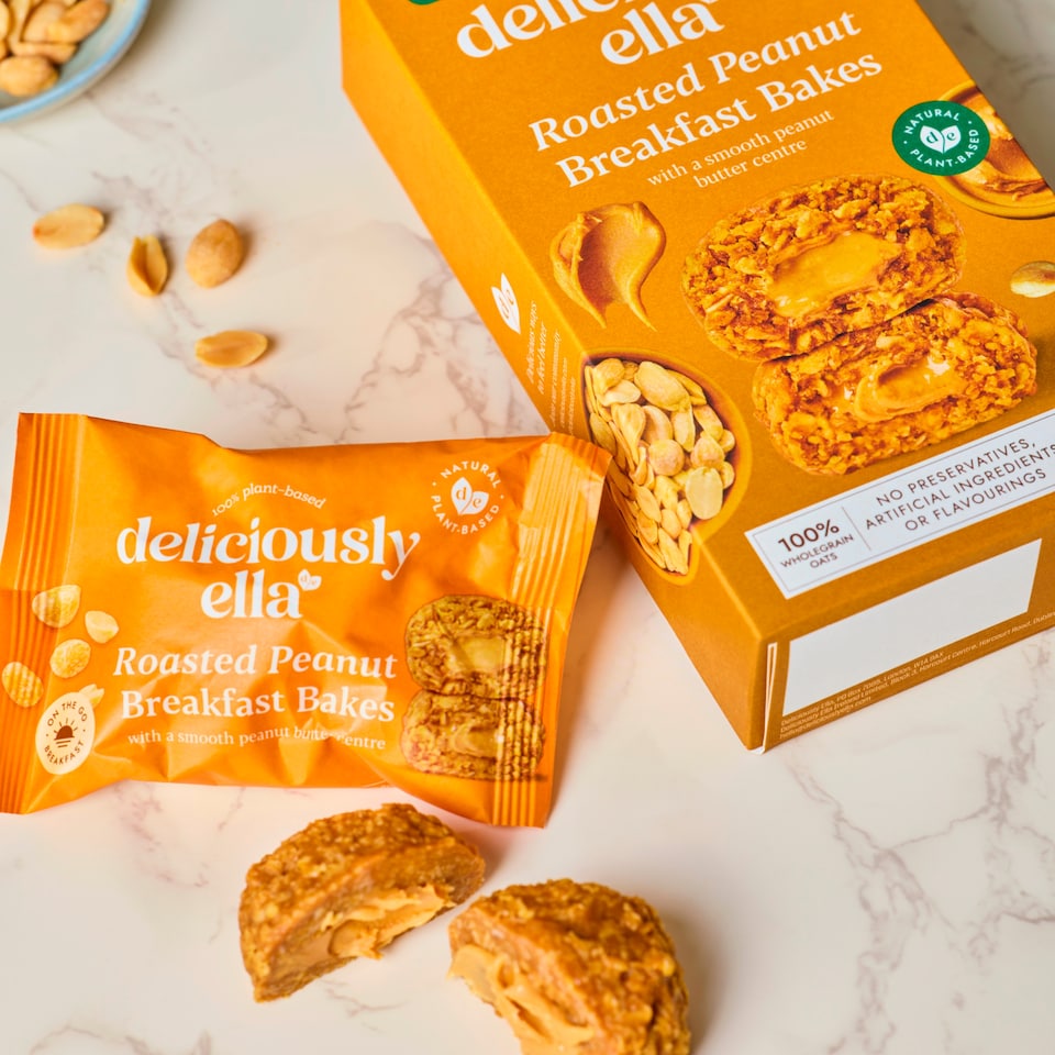 image 1 of Deliciously Ella Roasted Peanut Breakfast Bakes 150g